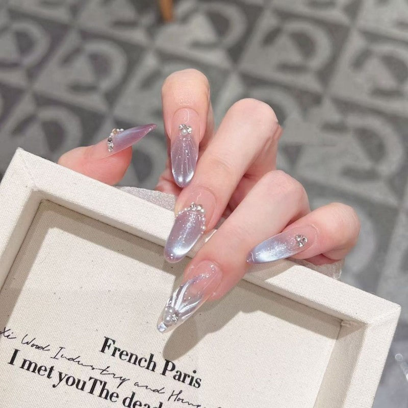 3D Fish-Tail Press-on Nails