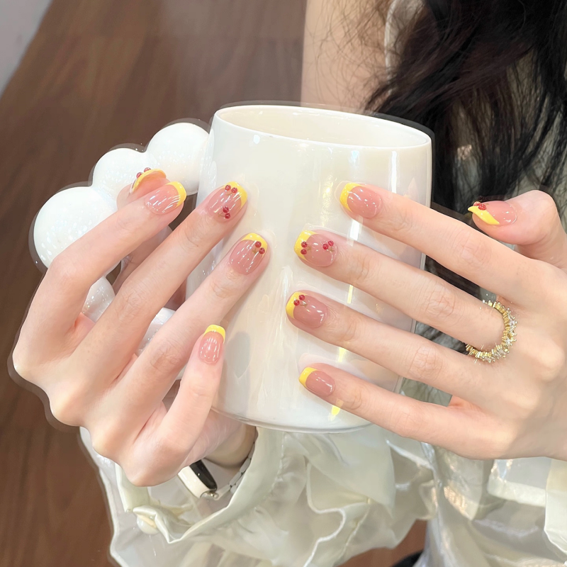 Red Berry Press-On Nails