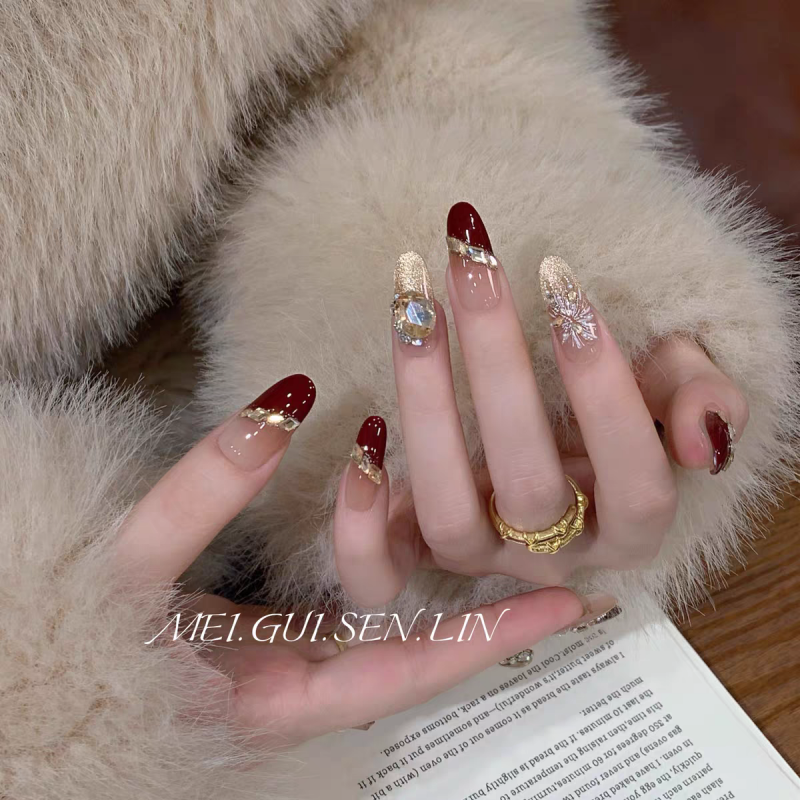 Firework Dazzling Press-On Nails