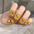 Gold Heavy Craft Press On Nails